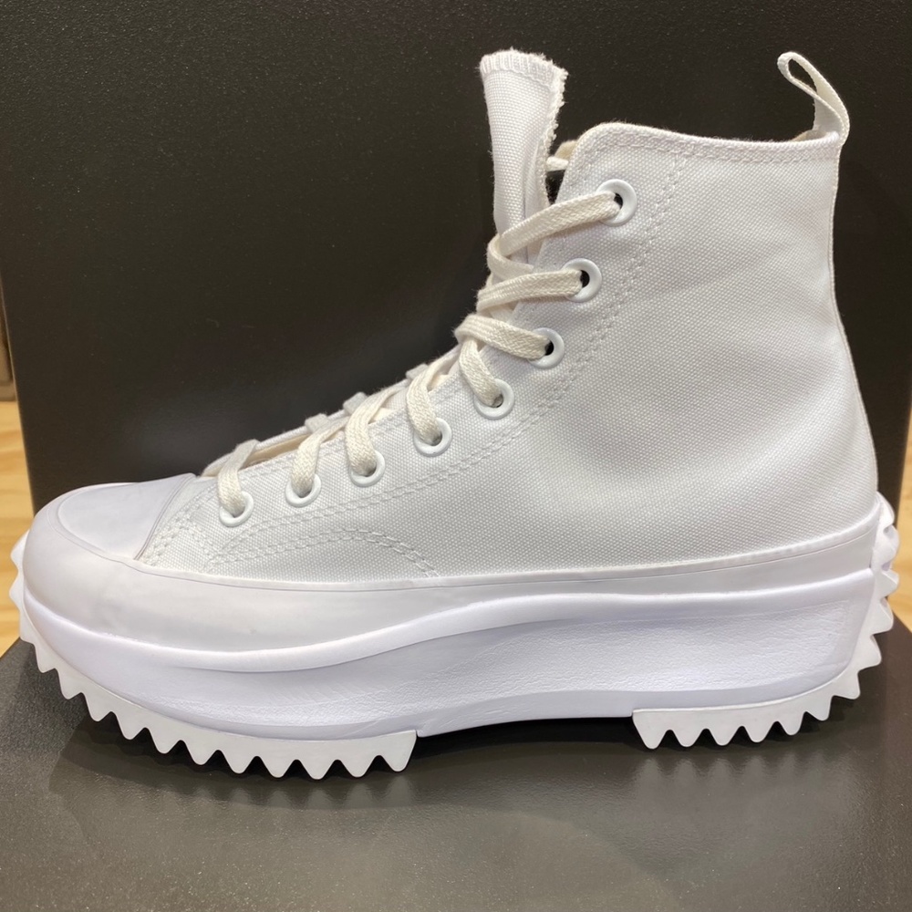 Converse Color White Run Star Hike High Sneakers - Picture 2 of 3